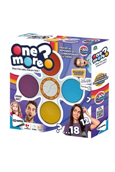 Acheter Jeu d'ambiance One More Plus t'en sais, mieux c'est ! Bon état - 19,99 € Jeu d'ambiance One More Plus t'en sais, mieux c'est ! Bon état - Giochi Preziosi reconditionné disponible sur Darty