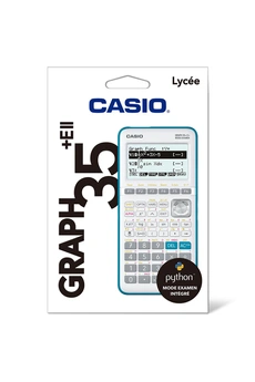 Acheter Calculatrice graphique Python Graph35 + EII État correct - 54,95 € Calculatrice graphique Python Graph35 + EII État correct - Casio reconditionné disponible sur Darty