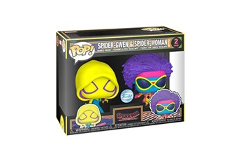 Pack 2 Figurines Pop Comics Marvel Spider-Gwen & Spider-Woman Très bon état - Funko reconditionné disponible sur Darty