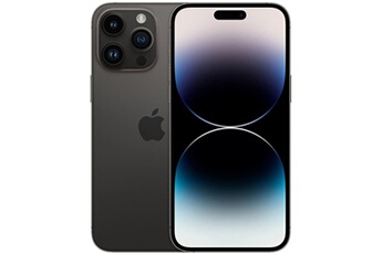 iPhone 14 Pro 6,1'' 512 Go Noir Sideral Reconditionné avec Batterie neuve Bon état - Apple reconditionné disponible sur Darty