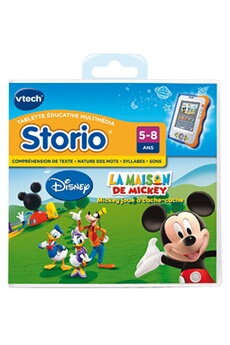 JEU STORIO1 MAISON DE MICKEY Bon état - VTech reconditionné disponible sur Darty