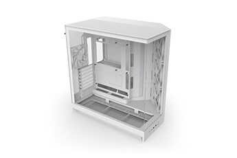Acheter H9 FLOW moyen tour blanc avec panneau latéral et avant verre trempé Bon état - 100,99 € H9 FLOW moyen tour blanc avec panneau latéral et avant verre trempé Bon état - NZXT reconditionné disponible sur Darty