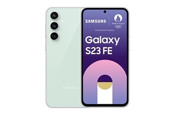 Galaxy S23 FE 256Go Vert Mint 5G Bon état - Samsung reconditionné disponible sur Darty