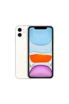 Acheter iPhone 11 64 Go 6.1"" Blanc - Reconditionné État correct - 155,00 € iPhone 11 64 Go 6.1"" Blanc - Reconditionné État correct - Apple reconditionné disponible sur Darty