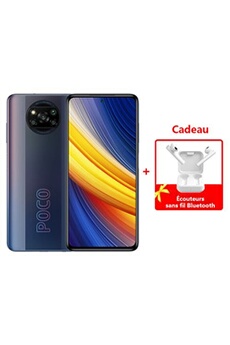 Xiaomi pocophone x3 pro noir ram 8go rom 256go snapdragon 860 120 hz 6,67"" 48mp quad caméra smartphone État correct - N/A reconditionné disponible sur Darty