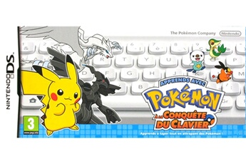 Pokémon à la conquête du clavier Bon état - Nintendo reconditionné disponible sur Darty