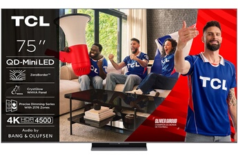 QD-Mini LED 75C89K 189 cm 2025 Bon état - TCL reconditionné disponible sur Darty