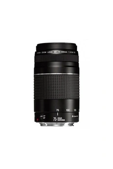 Acheter Objectif ef 75-300mm f/4.0-5.6 III Bon état - 188,00 € Objectif ef 75-300mm f/4.0-5.6 III Bon état - Canon reconditionné disponible sur Darty