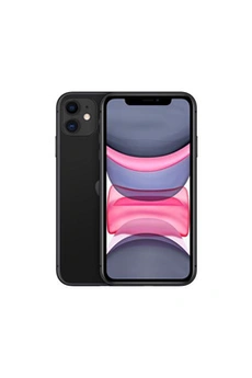 iPhone 11 - 4G smartphone - double SIM / Mémoire interne 64 Go - Ecran LCD - 6.1"" - 1792 x 828 pixels - 2x caméras arrière 12 MP, 12 MP - front Bon état - Apple reconditionné disponible sur Darty