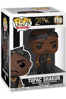 Figurine Pop Rocks Tupac Shakur 9 cm Très bon état - Funko reconditionné disponible sur Darty