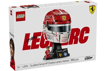 LEGO Editions Formula 1 43014 Scuderia Ferrari HP Casque de Charles Leclerc Bon état -  reconditionné disponible sur Darty