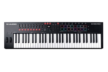 Oxygen Pro 61 Claviers Maîtres 61 Touches Très bon état - M-Audio reconditionné disponible sur Darty