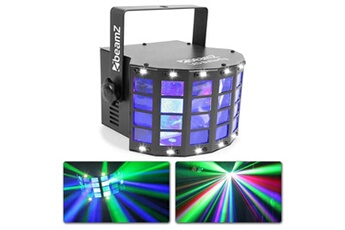 Beamz Butterfly LED avec Stroboscope - Animation LED, Projecteur 3x LED RVB, 3W par LED, effet 2 en 1, stroboscope 14 LED Très bon état - N/A reconditionné disponible sur Darty