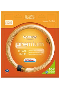 Acheter Tuyau Butane ou Propane illimité Premium 1,5M Bon état - 50,99 € Tuyau Butane ou Propane illimité Premium 1,5M Bon état - N/A reconditionné disponible sur Darty