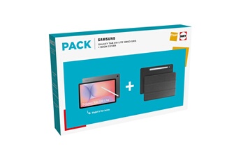 Pack Galaxy Tab S10 Lite 128Go wifi + Book Cover Très bon état - Samsung reconditionné disponible sur Darty