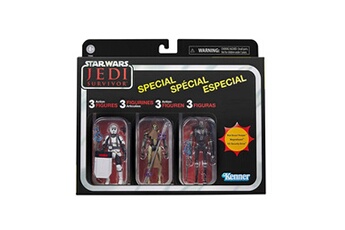 Acheter Figurine - Star Wars Vintage - Gaming Greats Jedi Survivor 3 Pk Bon état - 42,60 € Figurine - Star Wars Vintage - Gaming Greats Jedi Survivor 3 Pk Bon état - Hasbro reconditionné disponible sur Darty