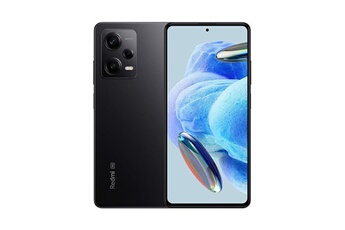 Smartphone Note 12 Pro 5G 6,67"" 256 GB 8 GB RAM Octa Core MediaTek Dimensity 1080 Noir Midnight black Bon état - Xiaomi reconditionné disponible sur Darty