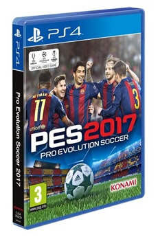 PES 2017 PS4 Très bon état - Konami reconditionné disponible sur Darty