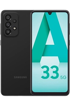 Acheter Smartphone Galaxy A33 5G 128Go 6.4 Noir État correct - 129,00 € Smartphone Galaxy A33 5G 128Go 6.4 Noir État correct - Samsung reconditionné disponible sur Darty