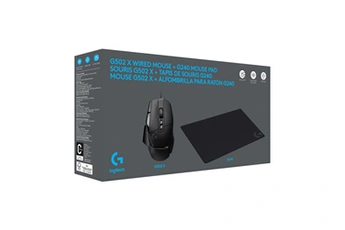 Acheter G502 X Gaming Filaire LIGHTFORCE + Tapis G240 Bon état - 35,99 € G502 X Gaming Filaire LIGHTFORCE + Tapis G240 Bon état - Logitech reconditionné disponible sur Darty