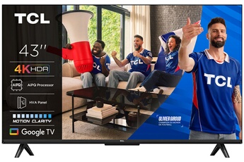 HDR 43P69K 109 cm 2025 Bon état - TCL reconditionné disponible sur Darty