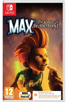 Max: The Curse of The Brotherhood Code in a box Nintendo Switch Bon état -  reconditionné disponible sur Darty