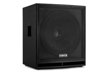 Vexus SWP18 PRO Subwoofer actif PA 46 cm (18"""") 600W max. Très bon état - Vonyx reconditionné disponible sur Darty