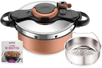 CLIPSOMINUT' DUO 5L COCOTTE-MINUTE INDUCTION P4705101 Bon état - SEB reconditionné disponible sur Darty