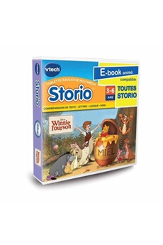 Jeux Storio et Storio 2 Winnie l'ourson Bon état - VTech reconditionné disponible sur Darty