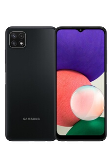 Galaxy A22 5G - 5G smartphone - double SIM - RAM 4 Go / Mémoire interne 64 Go - microSD slot - Ecran LCD - 6.6"" - 2408 x 1080 pixels (90 Hz) - 3 x État correct - Samsung reconditionné disponible sur Darty