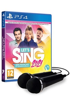 Let's Sing 2021 + 2 Microphones : Hits Français et Internationaux PS4 Bon état - N/A reconditionné disponible sur Darty