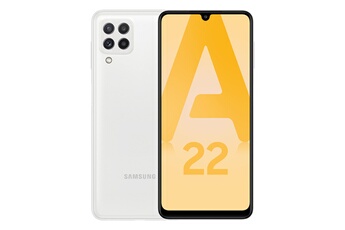 Galaxy A22 Blanc 4G Bon état - Samsung reconditionné disponible sur Darty