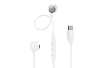 Tune 305 C Blanc - Ecouteurs filaire type-C Bon état - JBL reconditionné disponible sur Darty