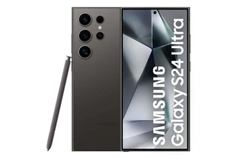 Smartphone Galaxy S24 Ultra 6,8"" 5G Nano SIM 256 Go Noir Très bon état - Samsung reconditionné disponible sur Darty