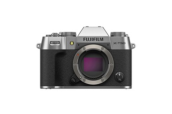 X-T50 silver Bon état - Fujifilm reconditionné disponible sur Darty