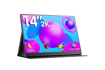 Acheter Ecran portable quad HD 2K QHD 2160 x 1440 de 14 pouces, rapport de contraste 1500:1, 100 % sRGB Bon état - 109,99 € Ecran portable quad HD 2K QHD 2160 x 1440 de 14 pouces, rapport de contraste 1500:1, 100 % sRGB Bon état - Uperfect reconditionné disponible sur Darty