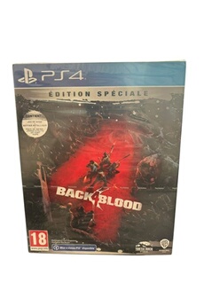 Acheter Back 4 Blood Edition Spéciale PS4 Très bon état - 12,95 € Back 4 Blood Edition Spéciale PS4 Très bon état - Warner Bros. reconditionné disponible sur Darty