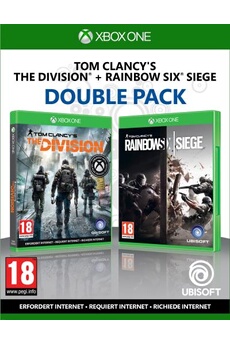 Double Pack Tom Clancy's Rainbow Six Siege + Tom Clancy's The Division Xbox One Très bon état - Ubisoft reconditionné disponible sur Darty