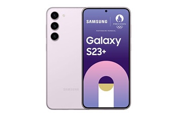 Galaxy S23+ 256Go Lavande 5G Bon état - Samsung reconditionné disponible sur Darty