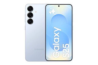 Galaxy S25 128 Go Bleu clair Bon état - Samsung reconditionné disponible sur Darty