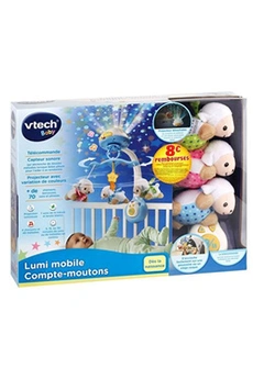 Acheter Jouet interactif Lumi Mobile Compte-Moutons Bleu Très bon état - 21,99 € Jouet interactif Lumi Mobile Compte-Moutons Bleu Très bon état - VTech Baby reconditionné disponible sur Darty