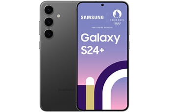 GALAXY S24+ 256 GO NOIR Bon état - Samsung reconditionné disponible sur Darty