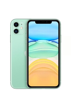 iPhone 11 6,1"" 64 Go Vert Reconditionné avec BATTERIE NEUVE Bon état - Apple reconditionné disponible sur Darty