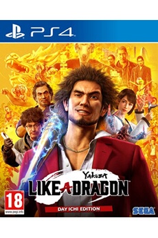 Yakuza Like a Dragon Day Ichi Edition PS4 Très bon état - N/A reconditionné disponible sur Darty
