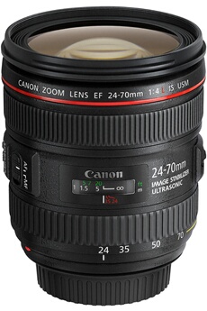 Acheter EF 24-70mm F/4 L IS USM Bon état - 566,99 € EF 24-70mm F/4 L IS USM Bon état - Canon reconditionné disponible sur Darty