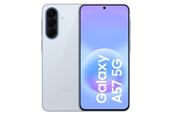 Galaxy A57 5G 128 Go Bleu clair Bon état - Samsung reconditionné disponible sur Darty