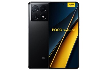 Smartphone Poco X6 Pro 5G 6,67'' 8 Go 256 Go Noir État correct - Xiaomi reconditionné disponible sur Darty