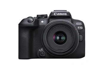 EOS R10 + RF-S 18-45mm f/4.5-6.3 IS STM Bon état - Canon reconditionné disponible sur Darty