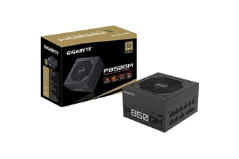 Acheter P850GM - Alimentation électrique (interne) - ATX12V 2.31 - 80 PLUS Gold - CA 100-240 V - 850 watt - PFC active Très bon état - 109,00 € P850GM - Alimentation électrique (interne) - ATX12V 2.31 - 80 PLUS Gold - CA 100-240 V - 850 watt - PFC active Très bon état - Gigabyte reconditionné disponible sur Darty