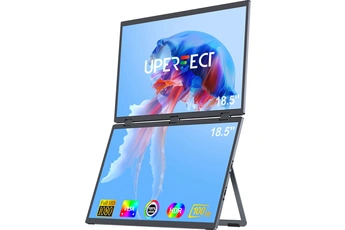 Moniteur double écran supérieur et inférieur Full HD 18,5 pouces 1080P 100 % sRGB Très bon état - Uperfect reconditionné disponible sur Darty